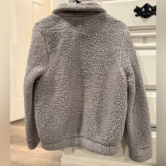 LIA Outdoor Gray Sherpa Jacket gray - Picture 2 of 8